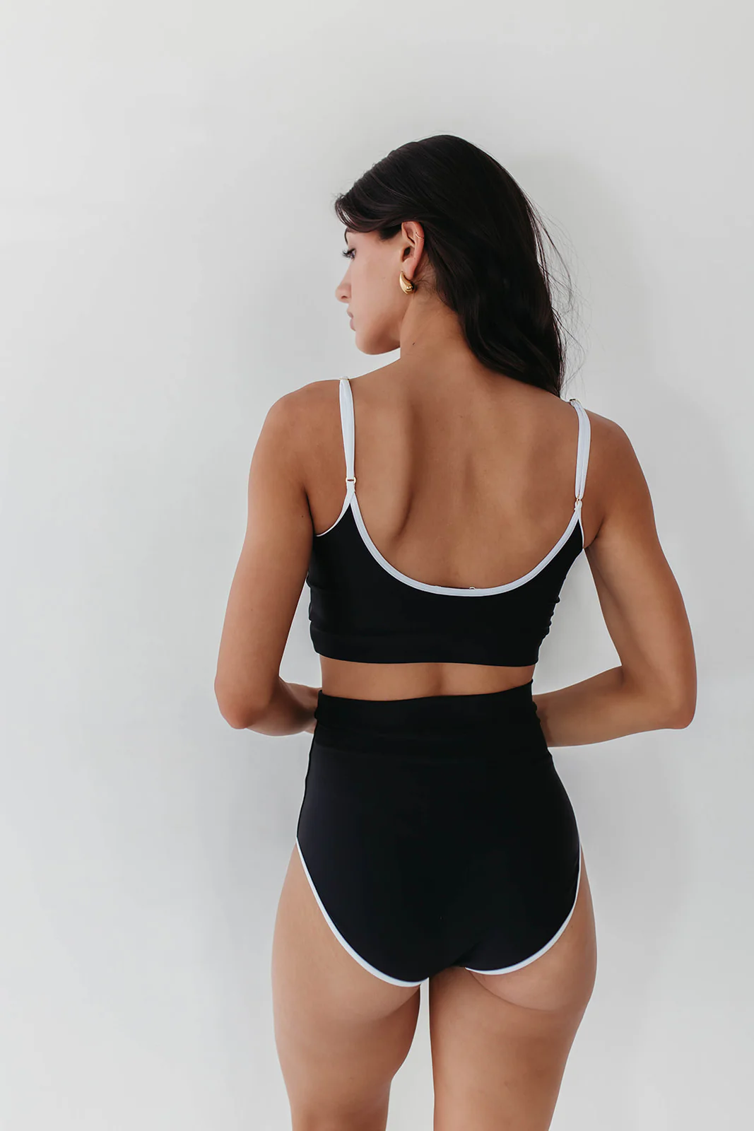 COCO BOTTOMS IN BLACK AND WHITE TRIM BY PINK DESERT - Image 14