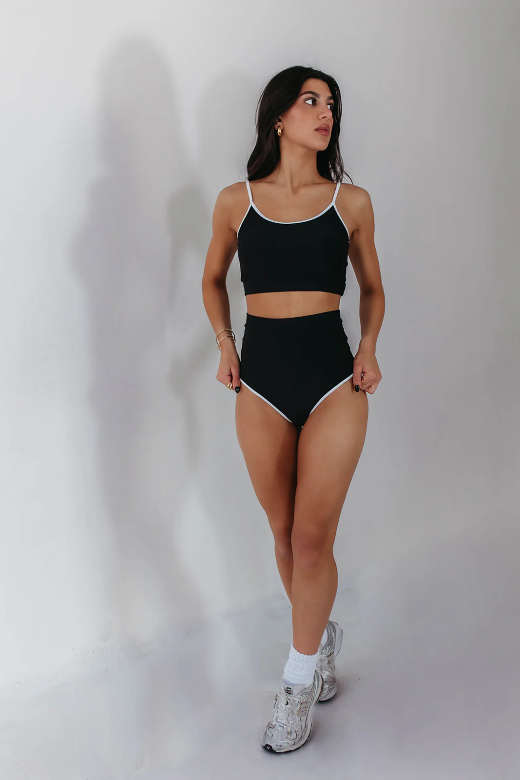 COCO BOTTOMS IN BLACK AND WHITE TRIM BY PINK DESERT - Image 15