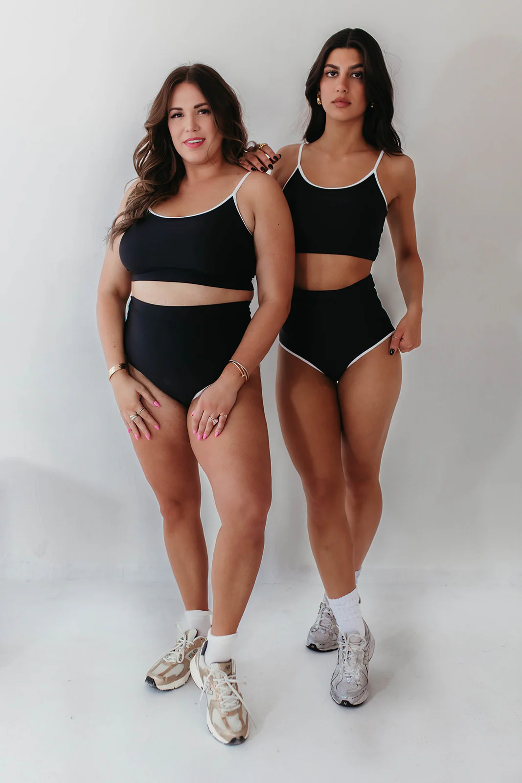 COCO BOTTOMS IN BLACK AND WHITE TRIM BY PINK DESERT - Image 19