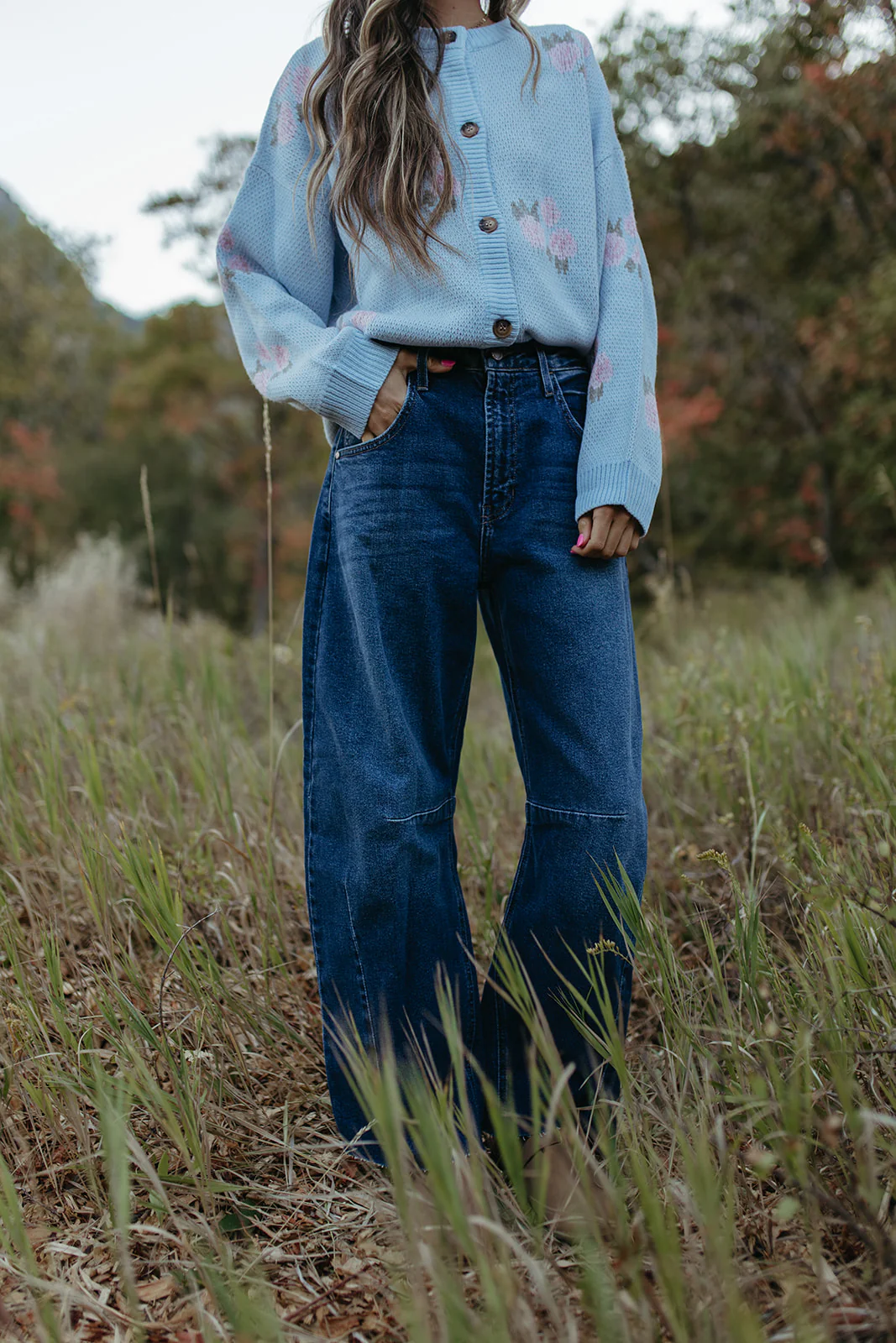 JBD BARREL JEANS IN DARK DENIM - Image 10