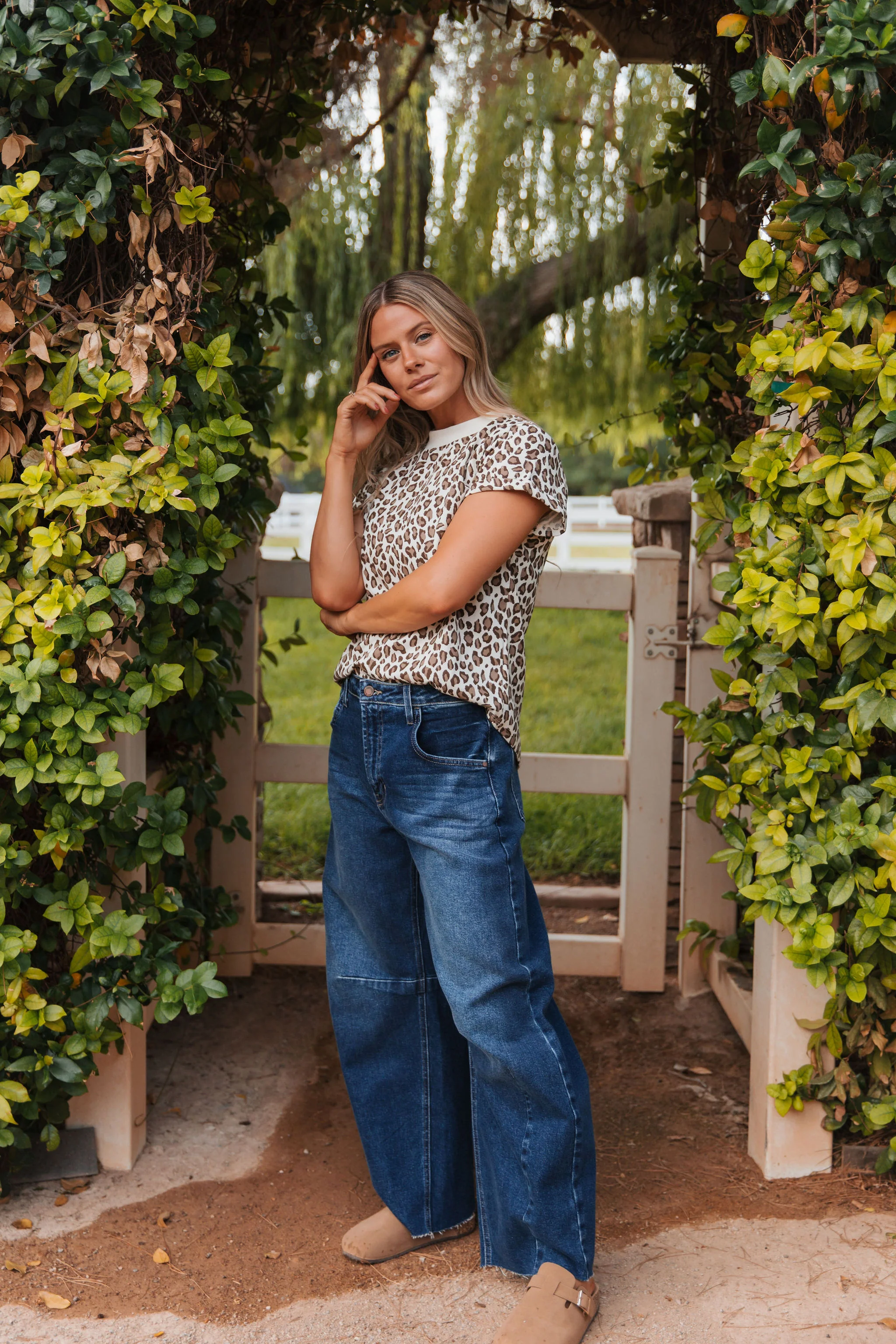 JBD BARREL JEANS IN DARK DENIM - Image 4
