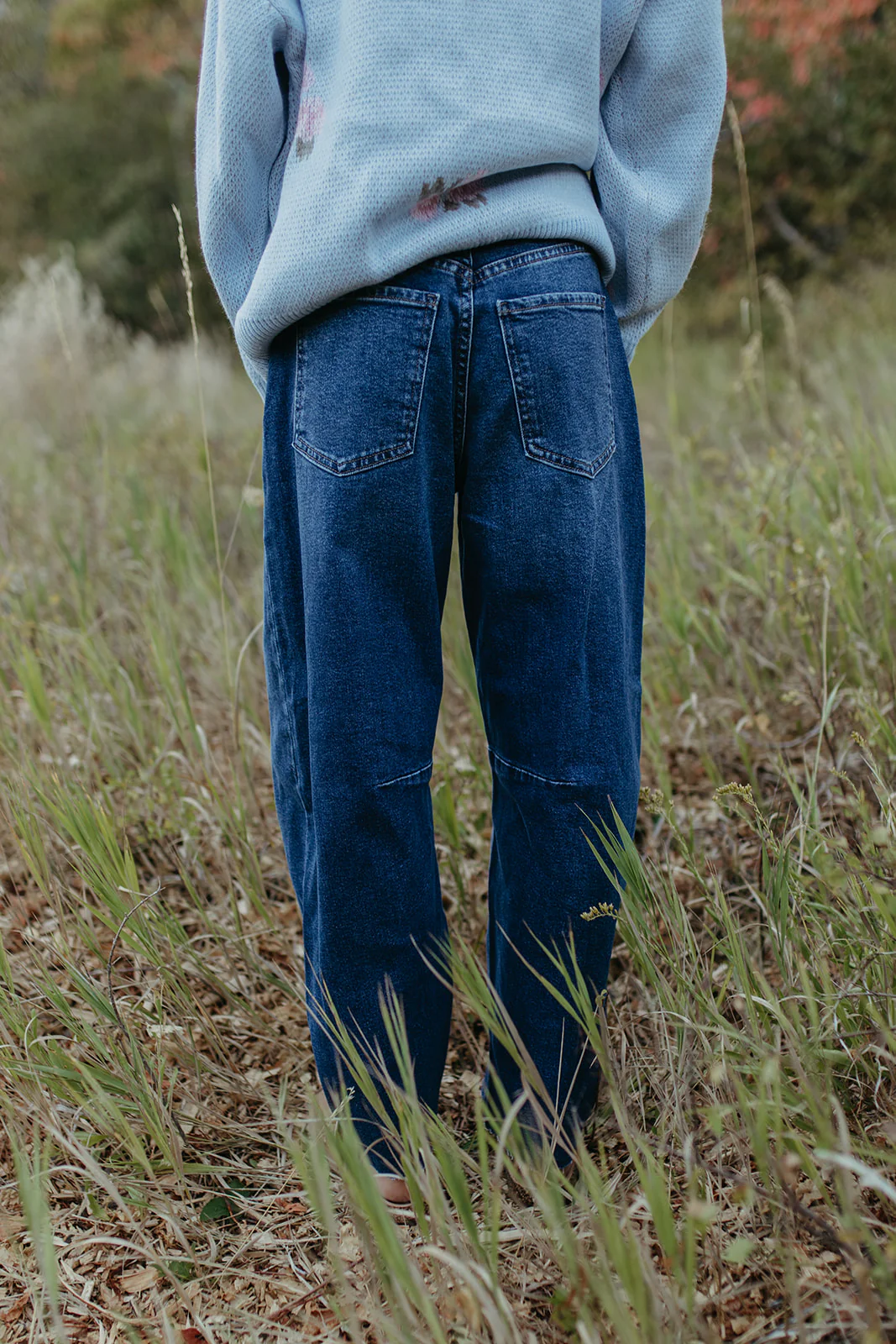 JBD BARREL JEANS IN DARK DENIM - Image 8
