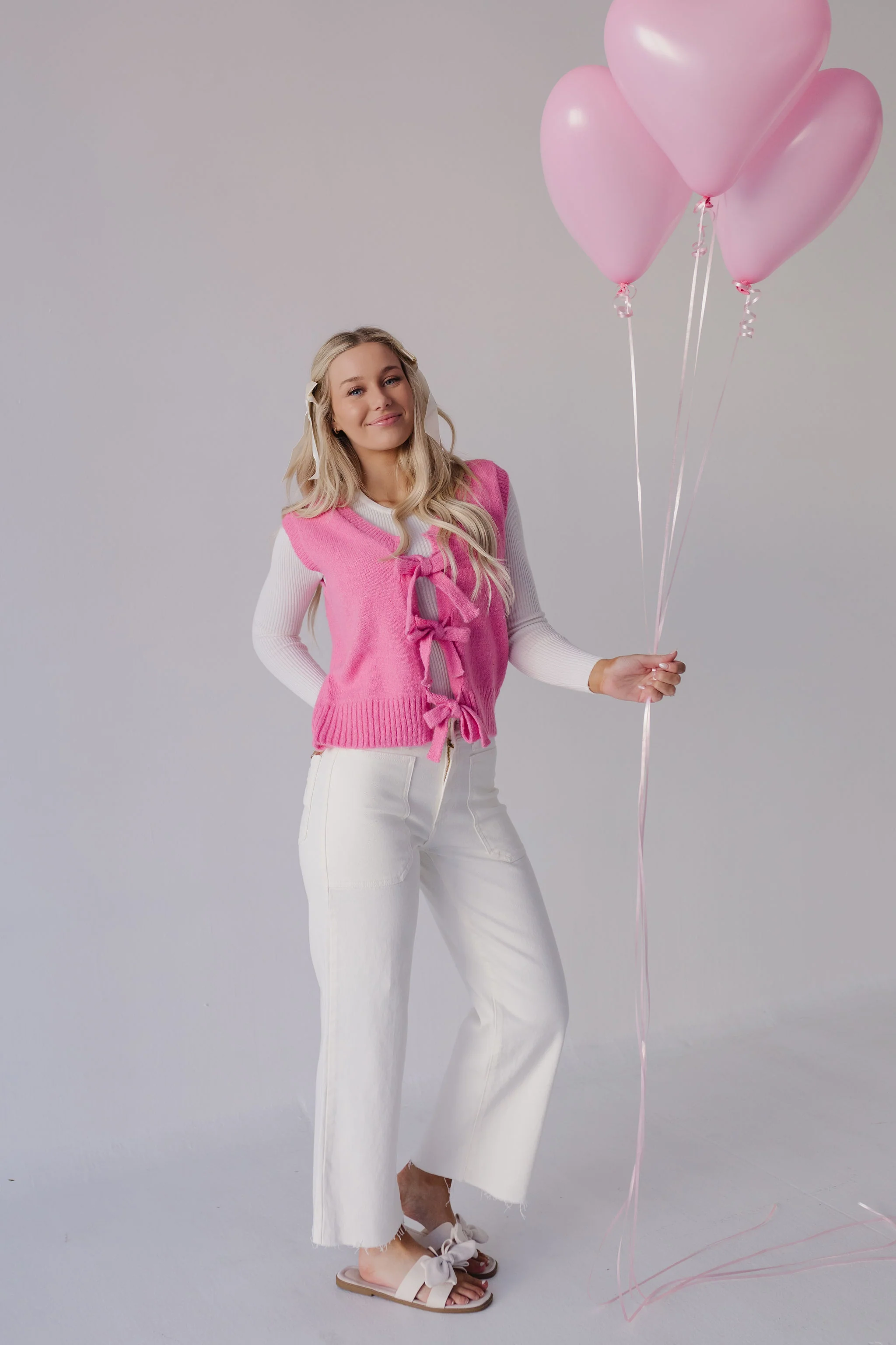 JBD UTILITY WIDE LEG JEANS IN OFF WHITE - Image 13