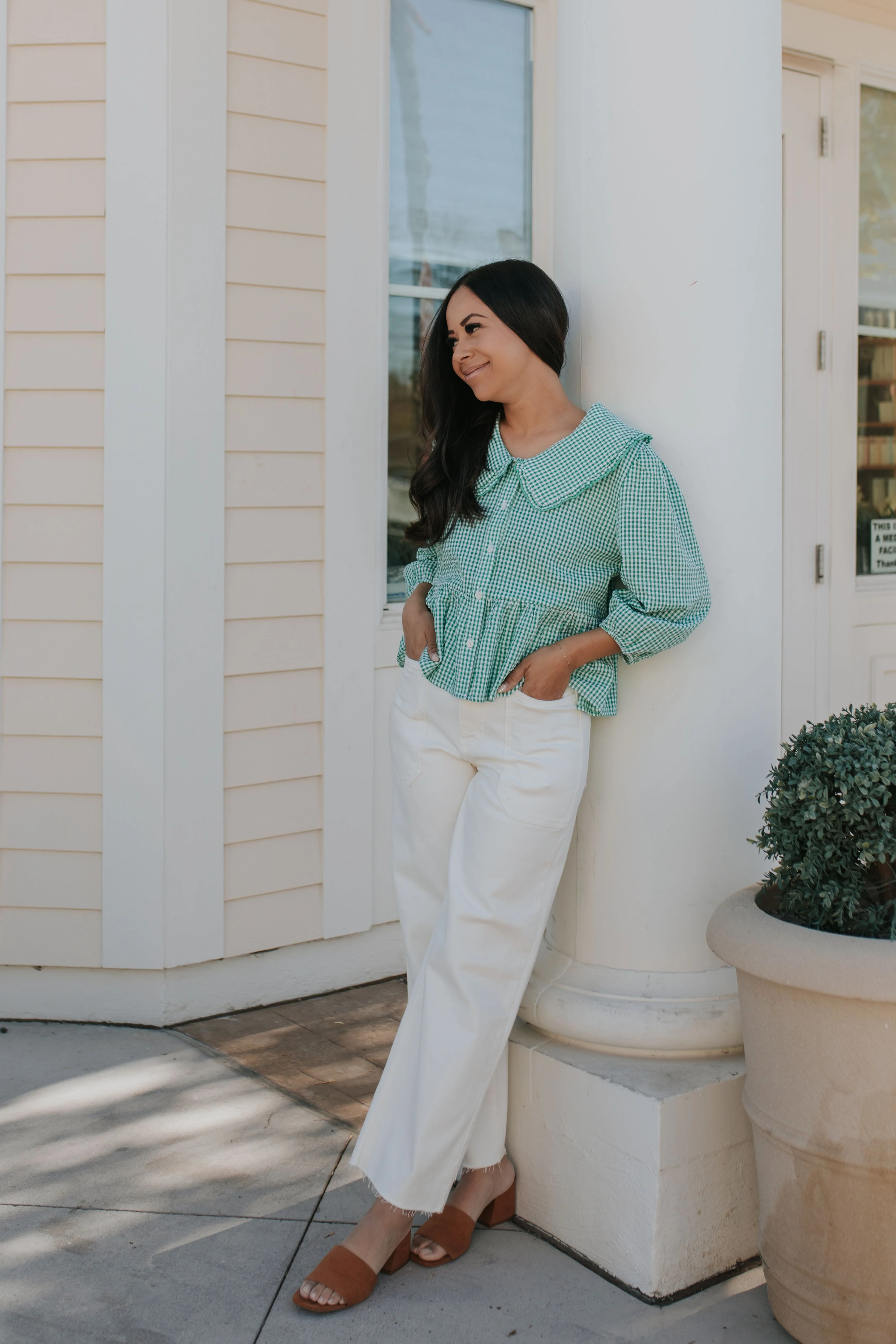 JBD UTILITY WIDE LEG JEANS IN OFF WHITE - Image 17