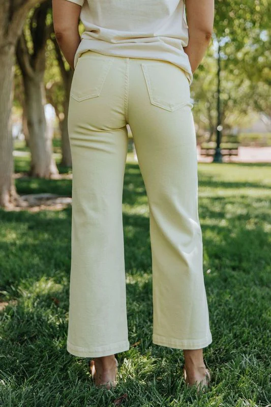 JBD WIDE LEG JEANS IN SUNSHINE - Image 7