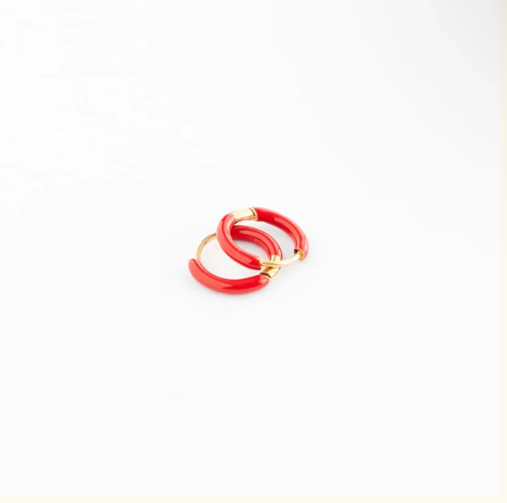 Pip Pop Post Hypoallergenic Earrings in Gold - Image 11