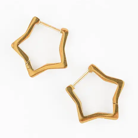 Pip Pop Post Hypoallergenic Earrings in Gold - Image 6