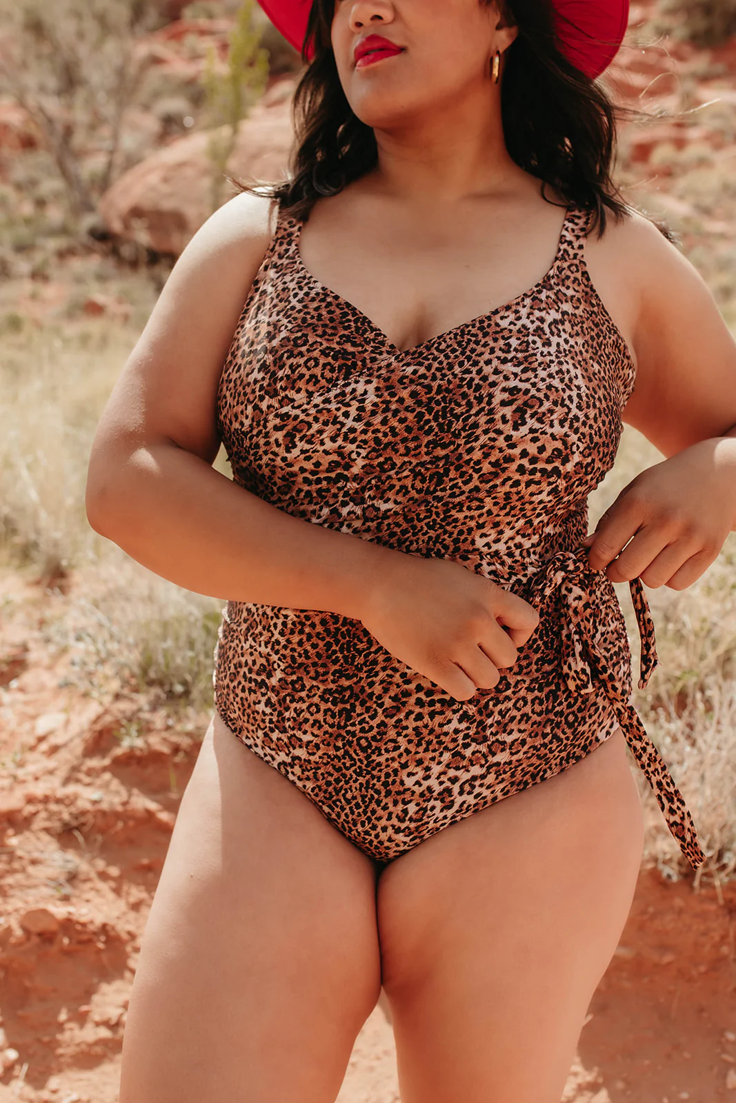 SARAH WRAP ONE PIECE IN JAGUAR BY SARAH TRIPP X PINK DESERT - Image 19