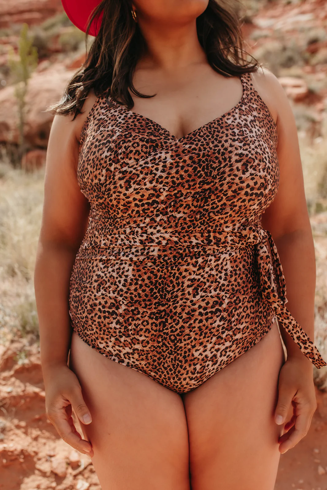 SARAH WRAP ONE PIECE IN JAGUAR BY SARAH TRIPP X PINK DESERT - Image 23
