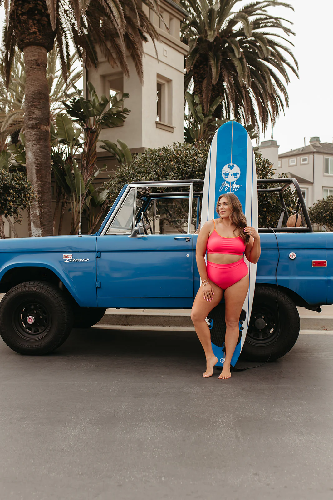 SUNKISSED TWO PIECE IN WATERMELON WITH CLEMENTINE TRIM BY PINK DESERT - Image 4
