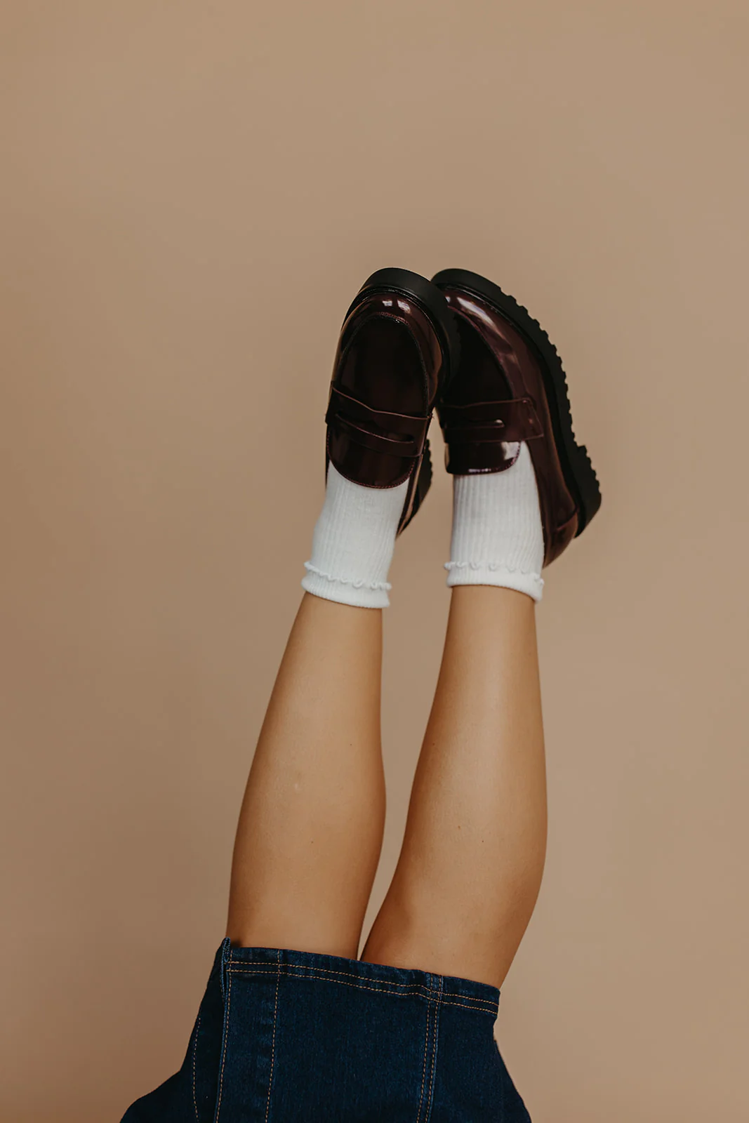 THE AMORE HALI PENNY LOAFER IN CORDOVAN - Image 2
