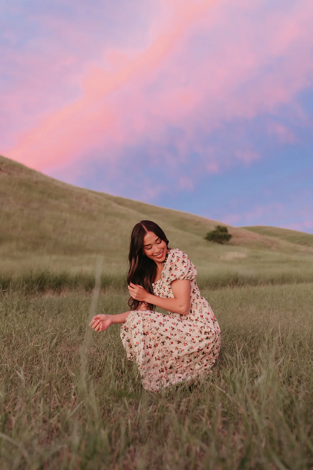 THE ANNALISE MAXI DRESS IN ROSE FLORAL BY PINK DESERT - Image 9