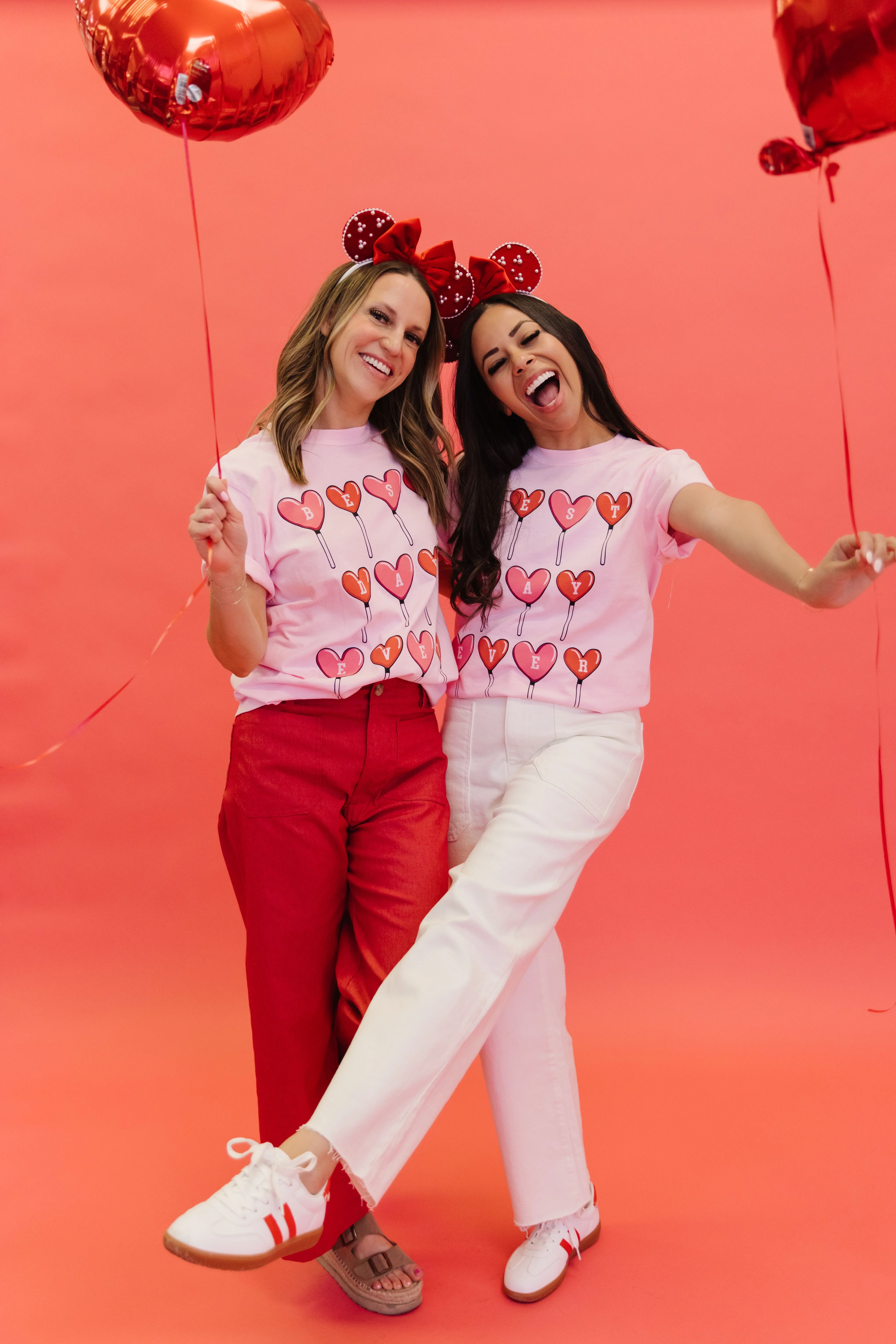 THE BEST DAY EVER TEE IN LOLLIPOP PINK BY PINK DESERT - Image 7
