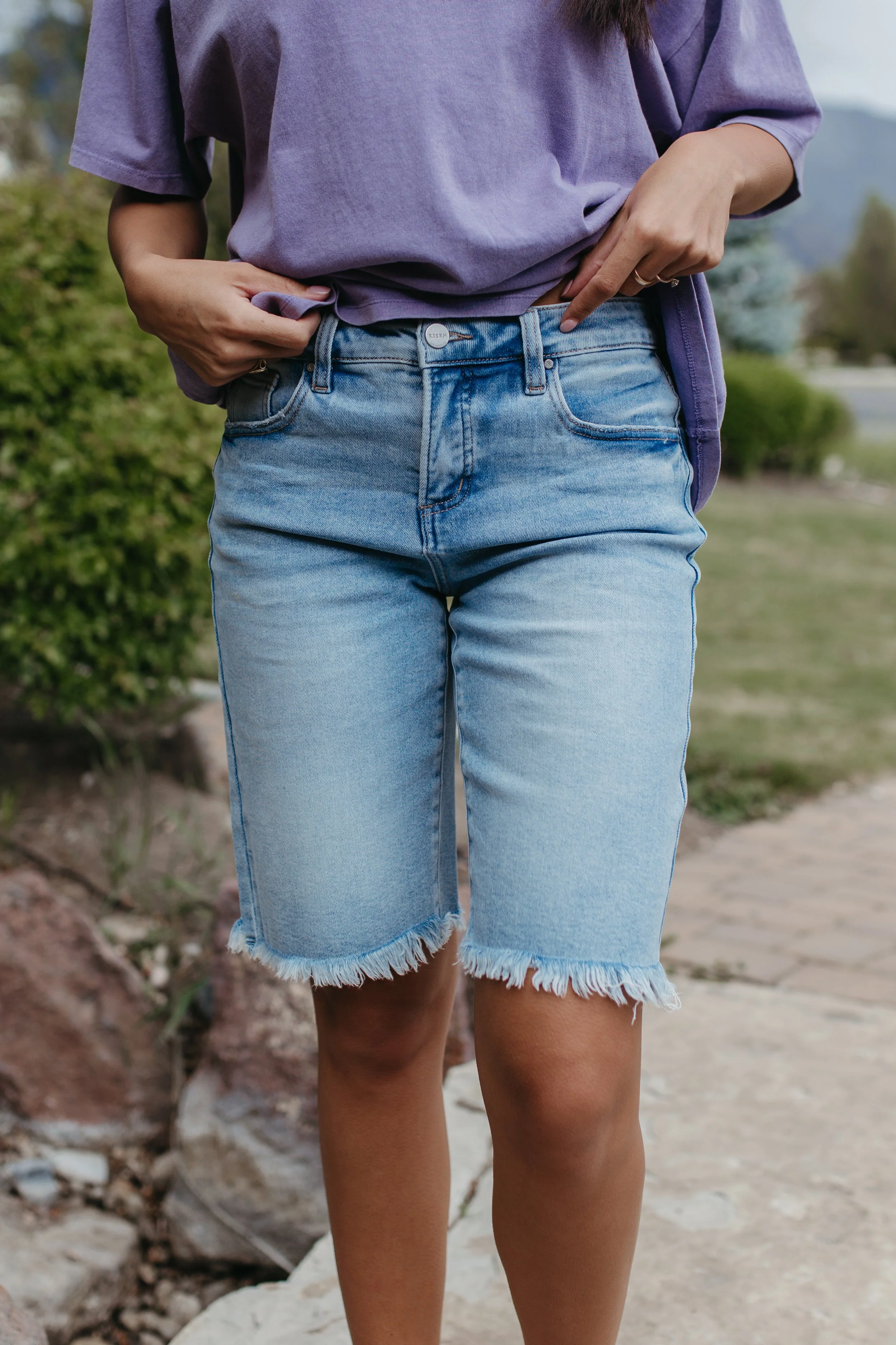 THE BLAKE TUMMY CONTROL BERMUDA SHORTS