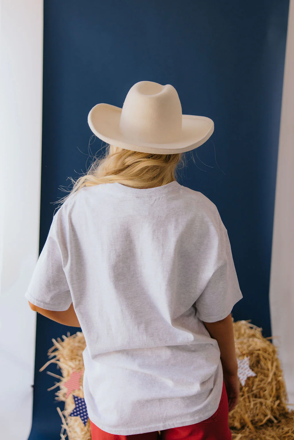 THE BOSTON USA OVERSIZED TEE IN HEATHER GREY - Image 5