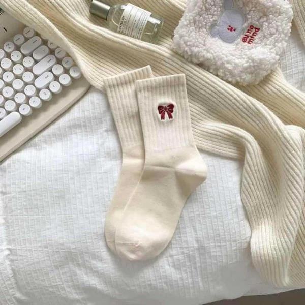 THE BOW HALF CREW SOCKS - Image 5