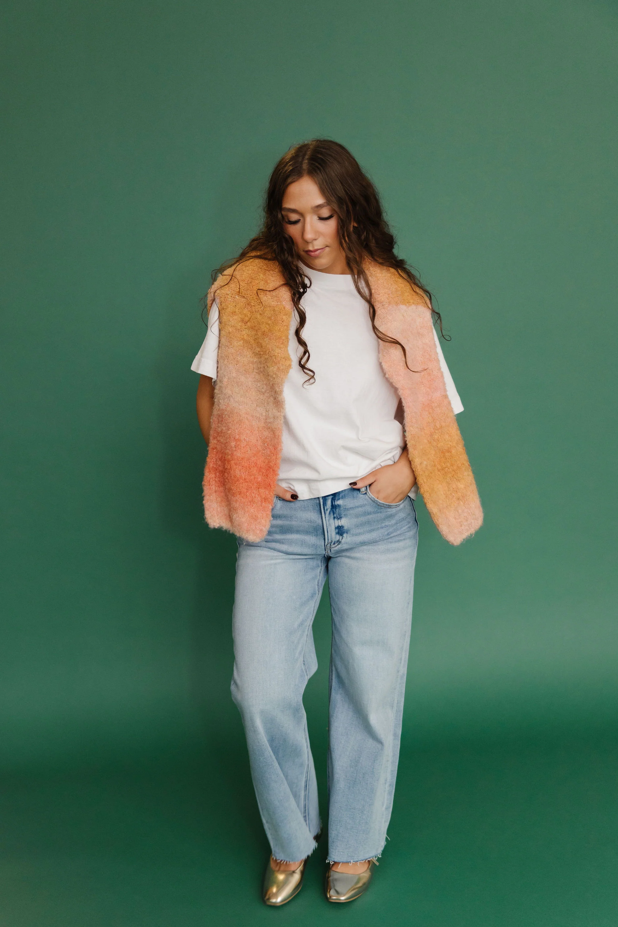 THE CALISTA SWEATER IN SUNSET - Image 2