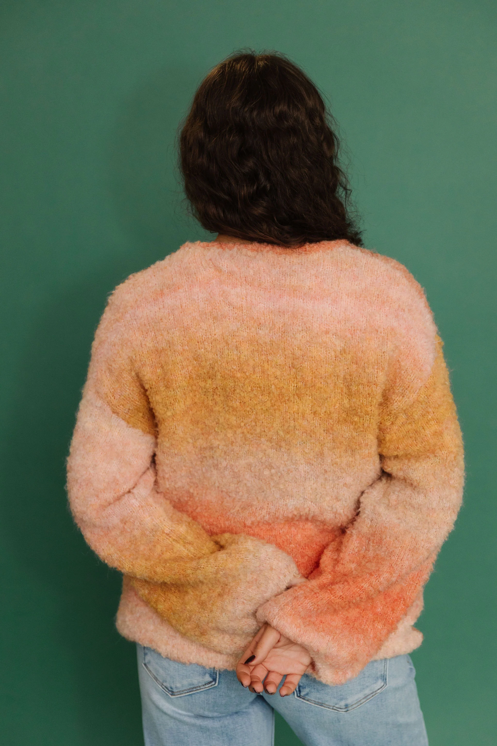 THE CALISTA SWEATER IN SUNSET - Image 6