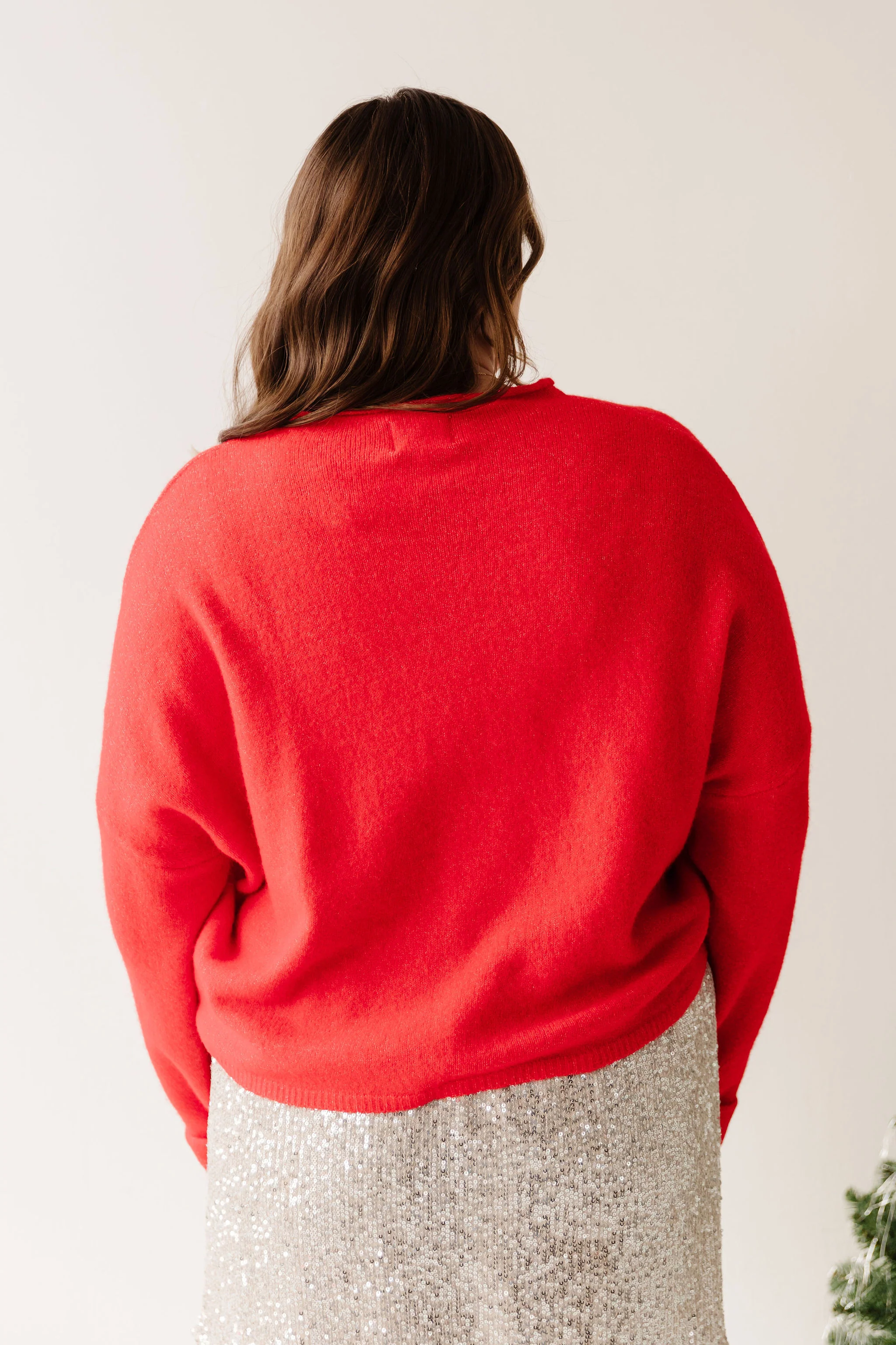 THE CAMPBELL CARDIGAN IN RED - Image 9