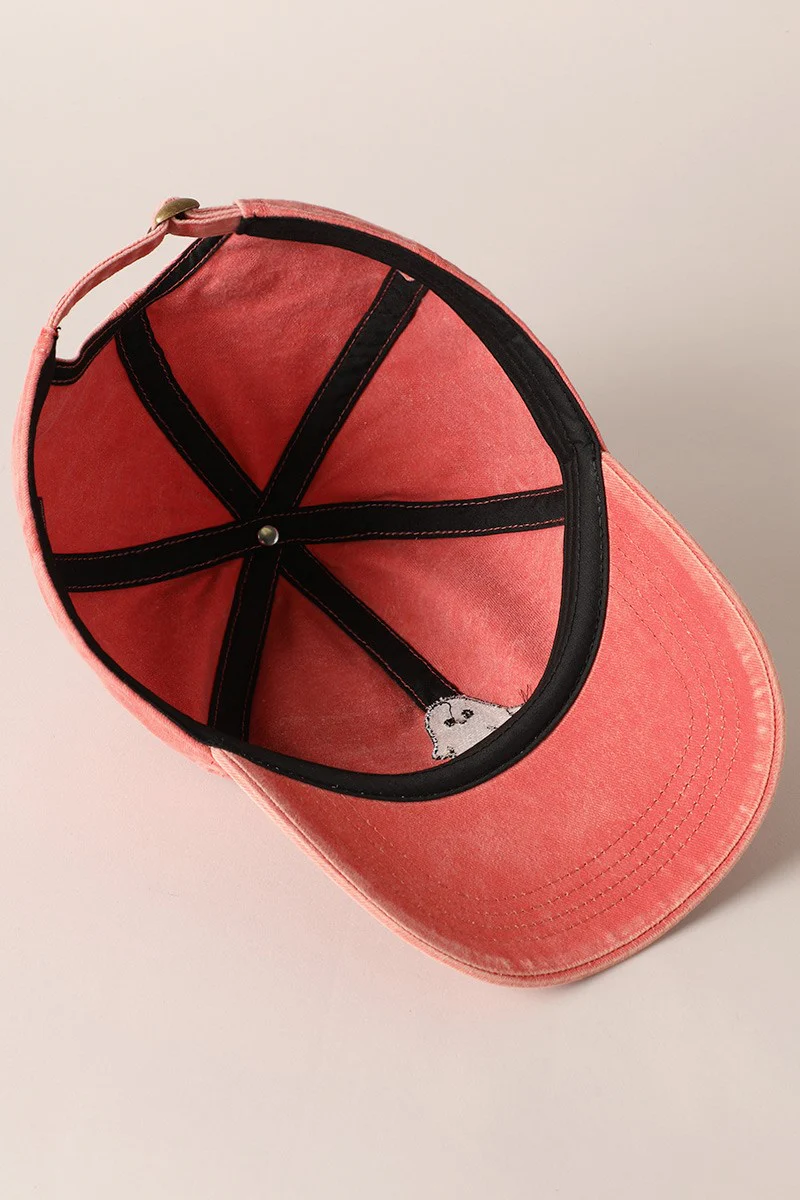 THE CUTE GHOST HAT IN ORANGE - Image 6