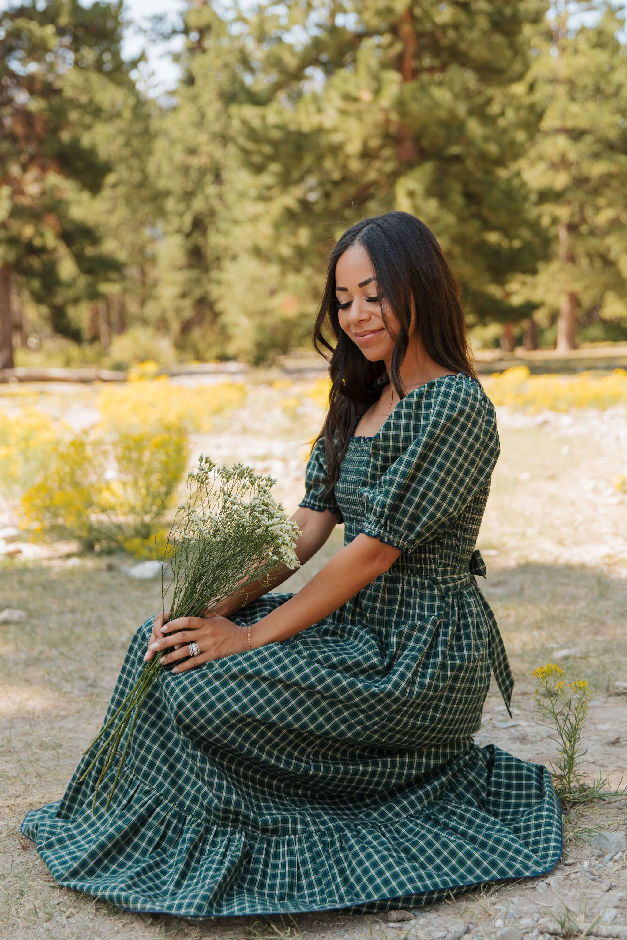 THE DARCI MARIE DRESS IN HUNTER BY PINK DESERT - Image 10