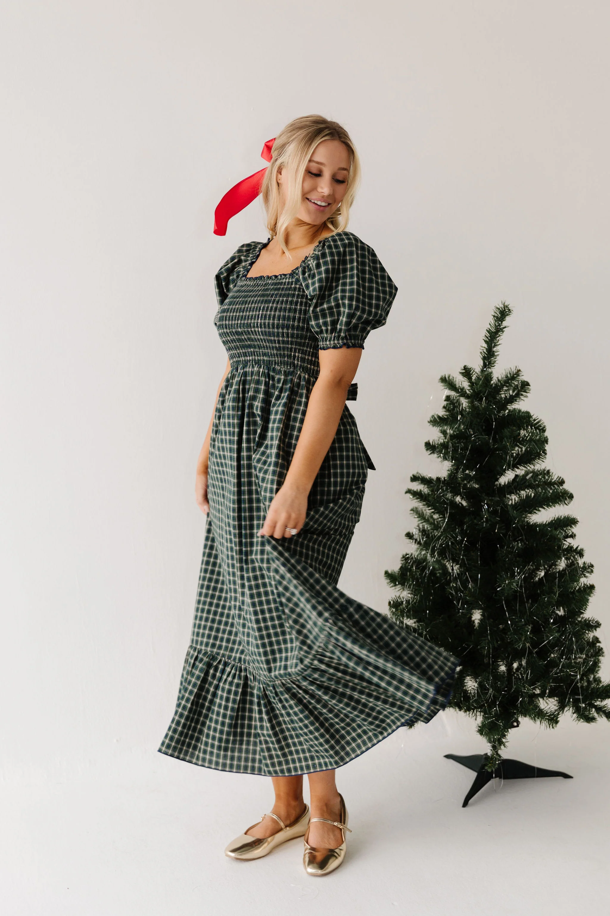 THE DARCI MARIE DRESS IN HUNTER BY PINK DESERT - Image 12