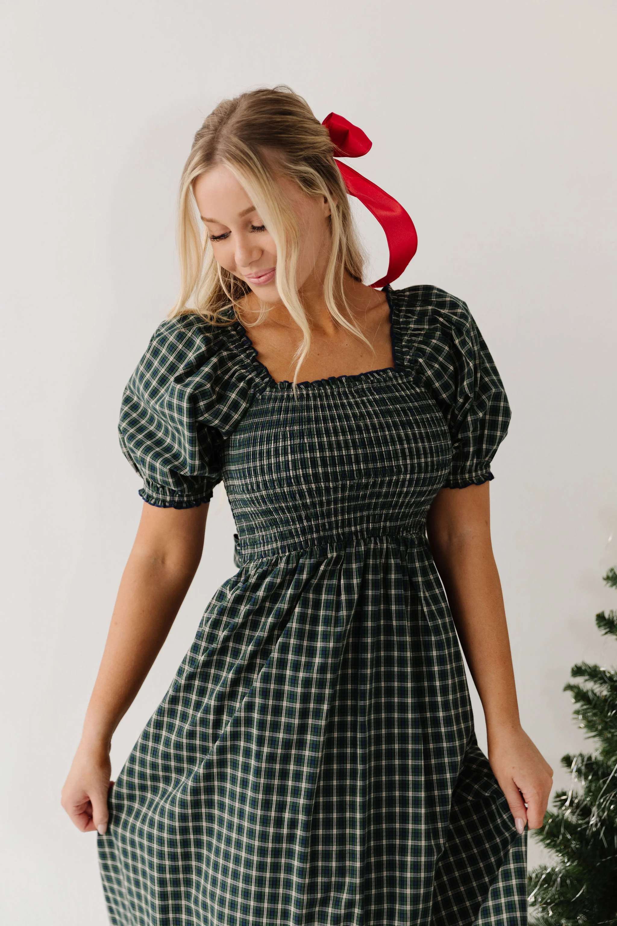 THE DARCI MARIE DRESS IN HUNTER BY PINK DESERT - Image 3