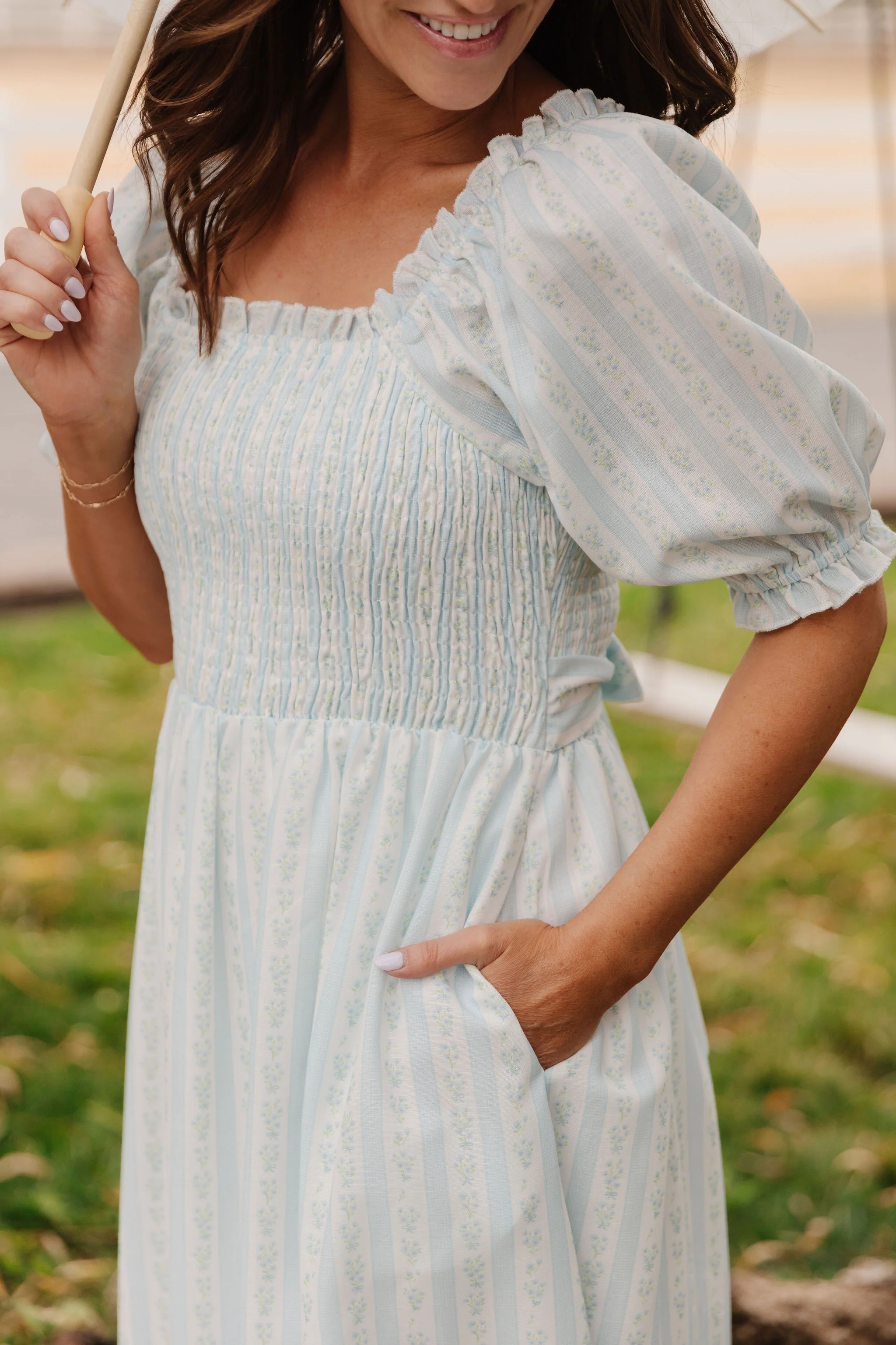THE DARCI MARIE DRESS IN PRIMROSE BY PINK DESERT - Image 6