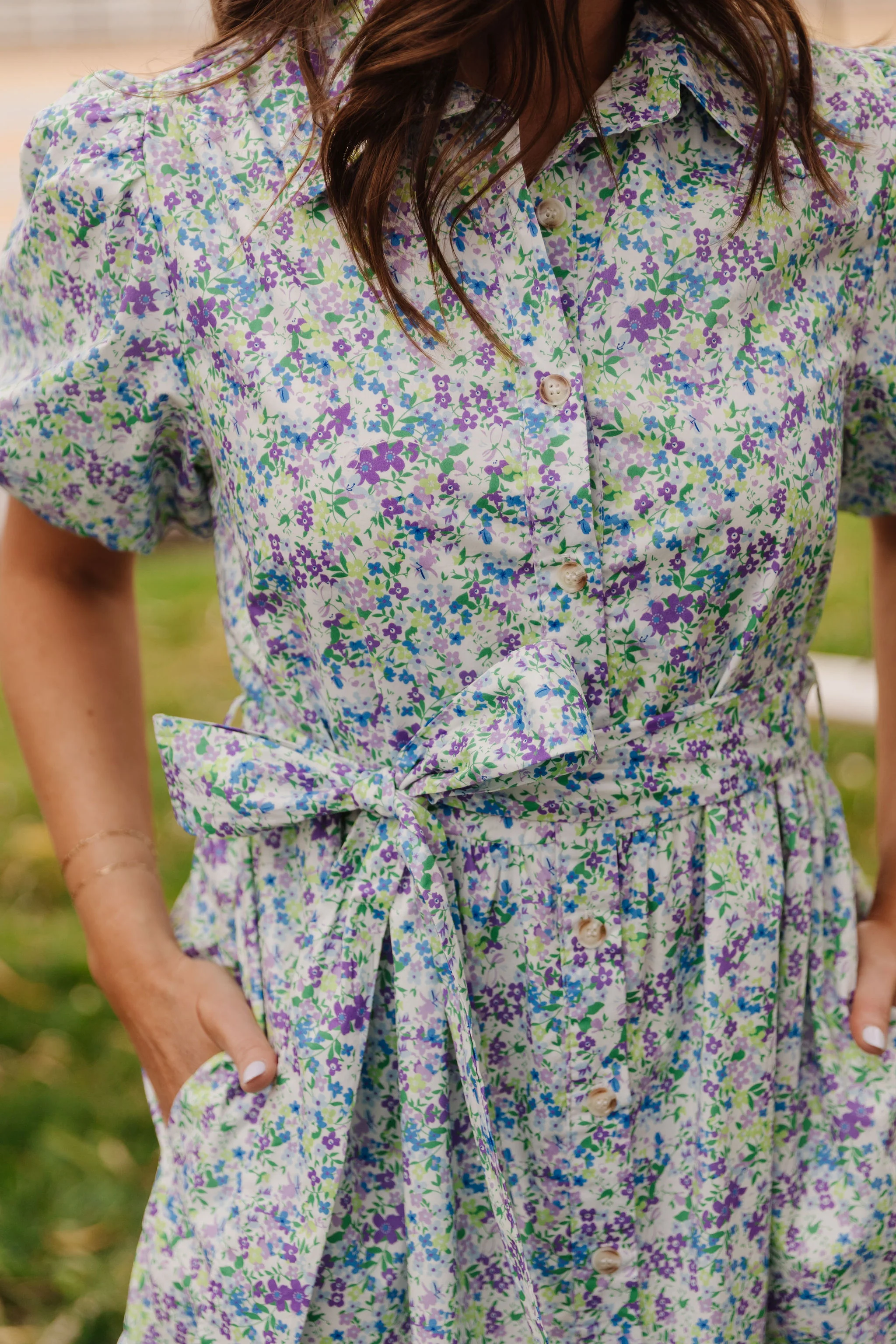 THE EDELWEISS DRESS IN LAVENDER BLOOM BY PINK DESERT - Image 2