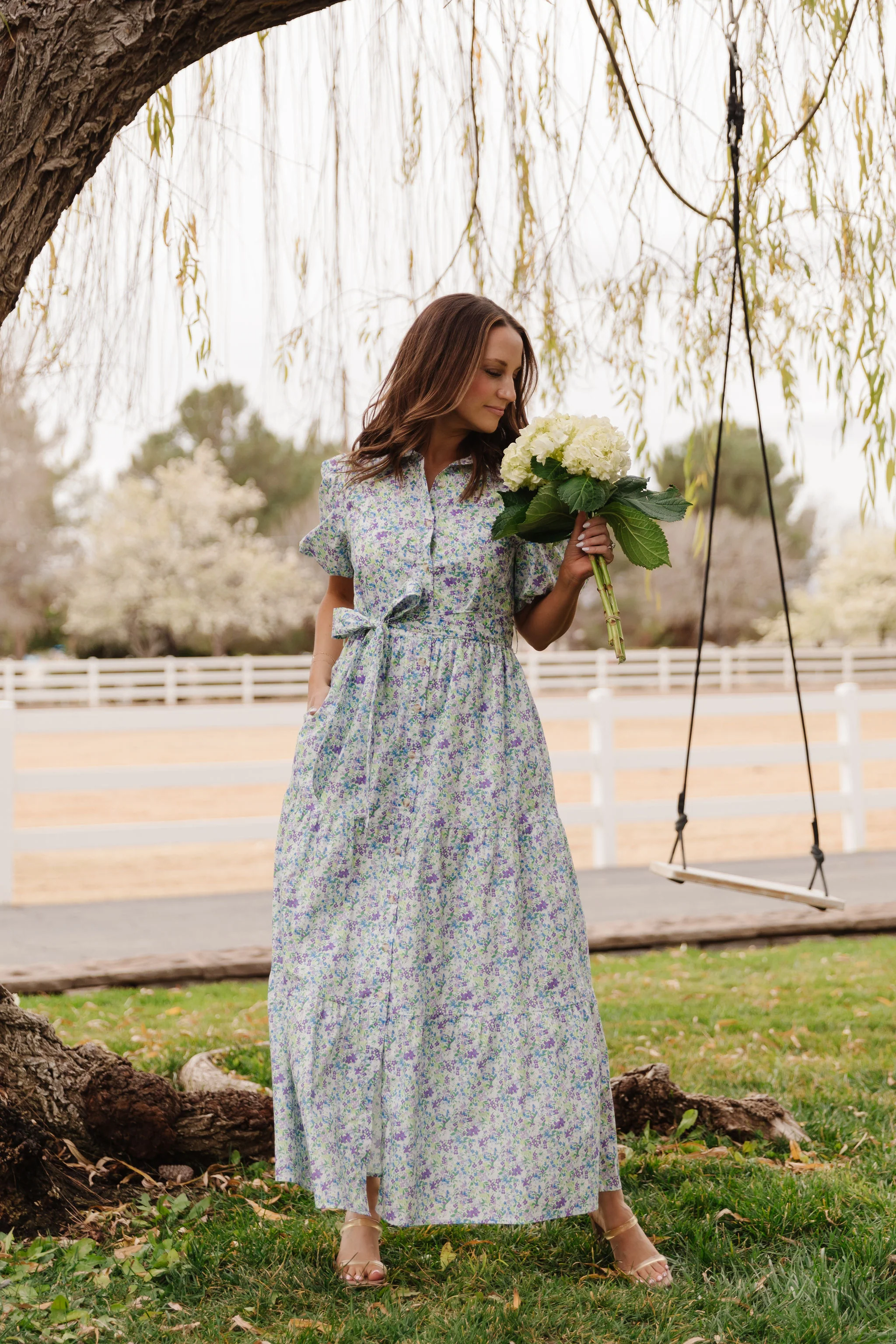 THE EDELWEISS DRESS IN LAVENDER BLOOM BY PINK DESERT - Image 5