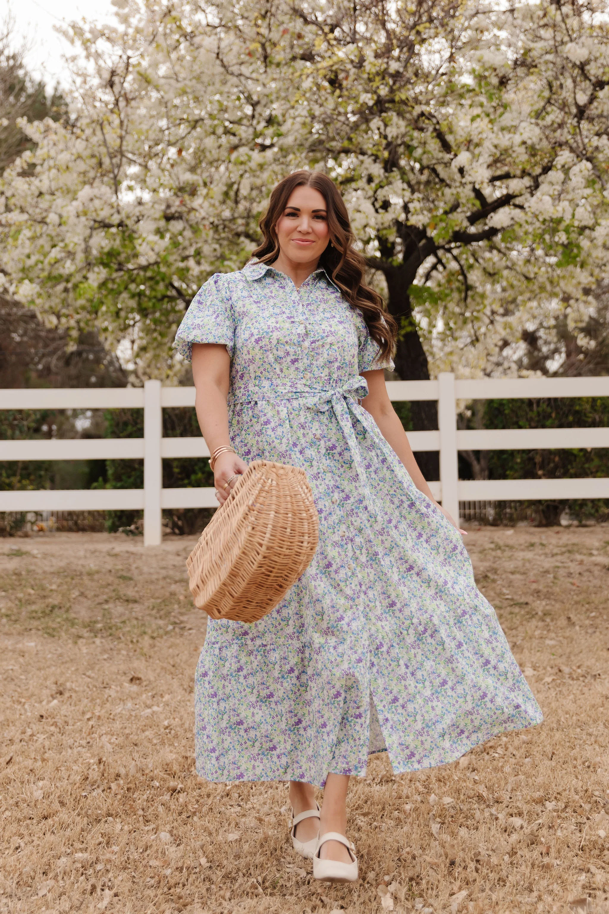 THE EDELWEISS DRESS IN LAVENDER BLOOM BY PINK DESERT - Image 9