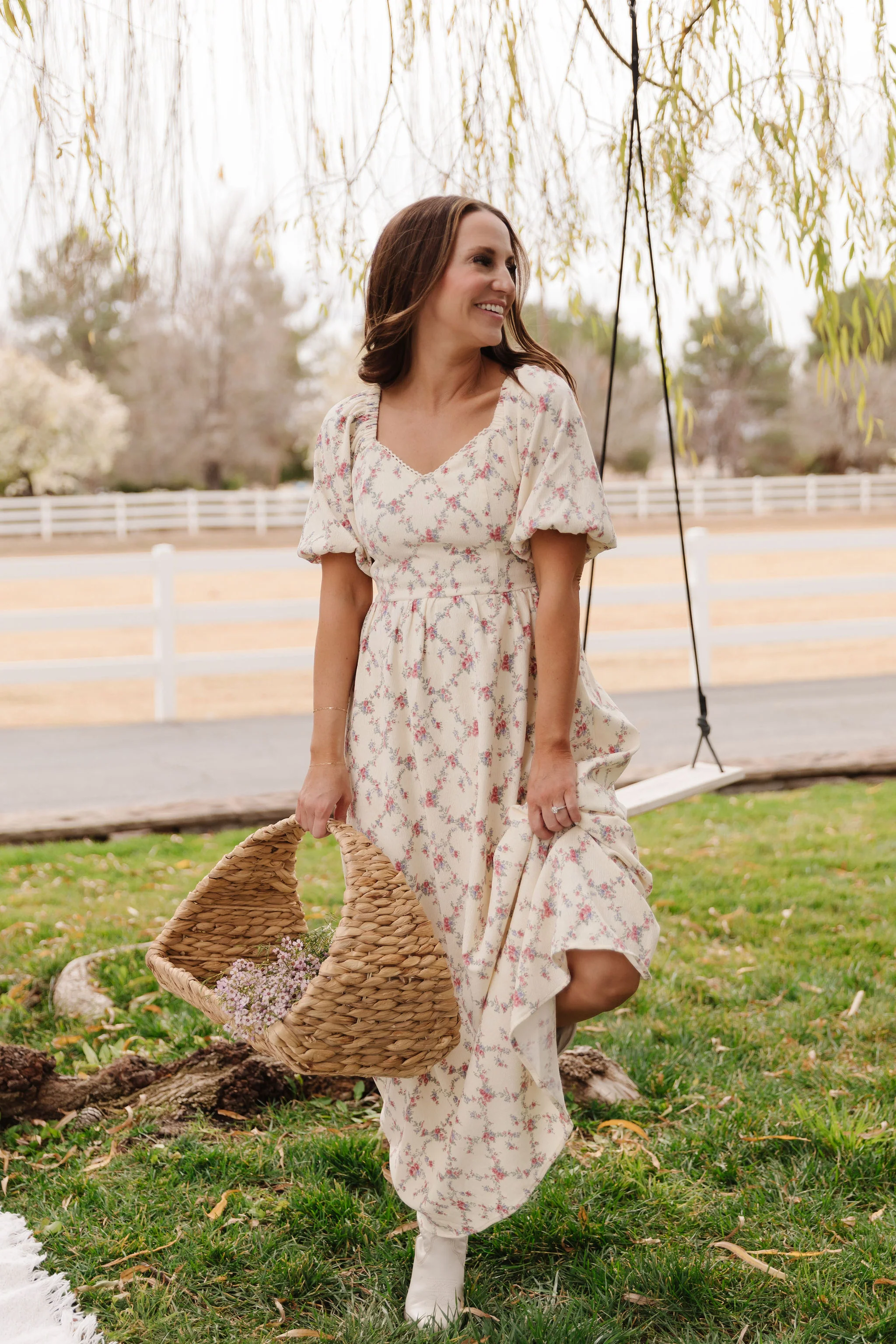 THE EMMY LOU DRESS IN BLUSHING MEADOW BY PINK DESERT - Image 3