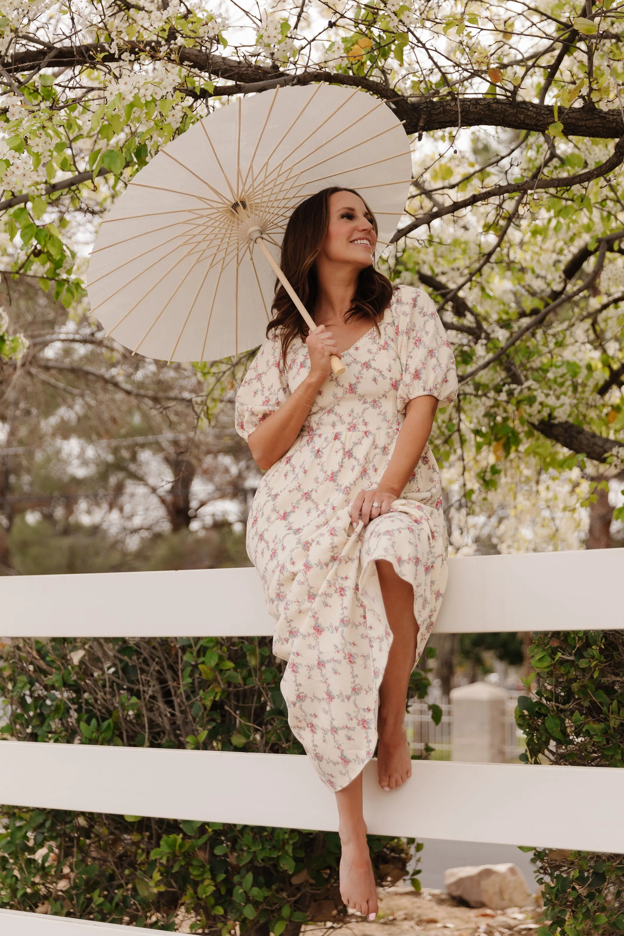 THE EMMY LOU DRESS IN BLUSHING MEADOW BY PINK DESERT - Image 7