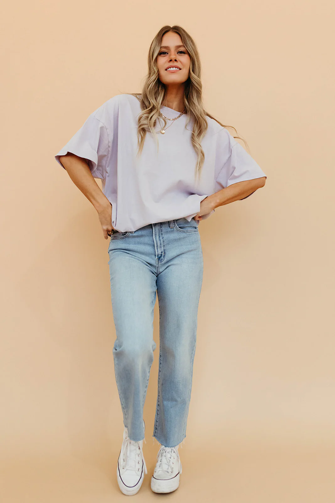 THE EVERYDAY TEE IN LAVENDER - Image 2