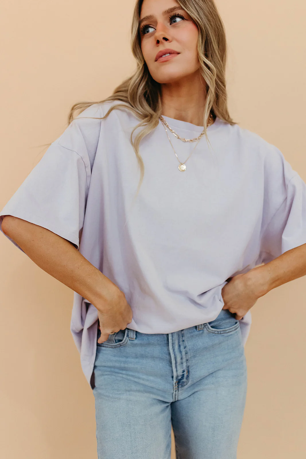 THE EVERYDAY TEE IN LAVENDER - Image 3
