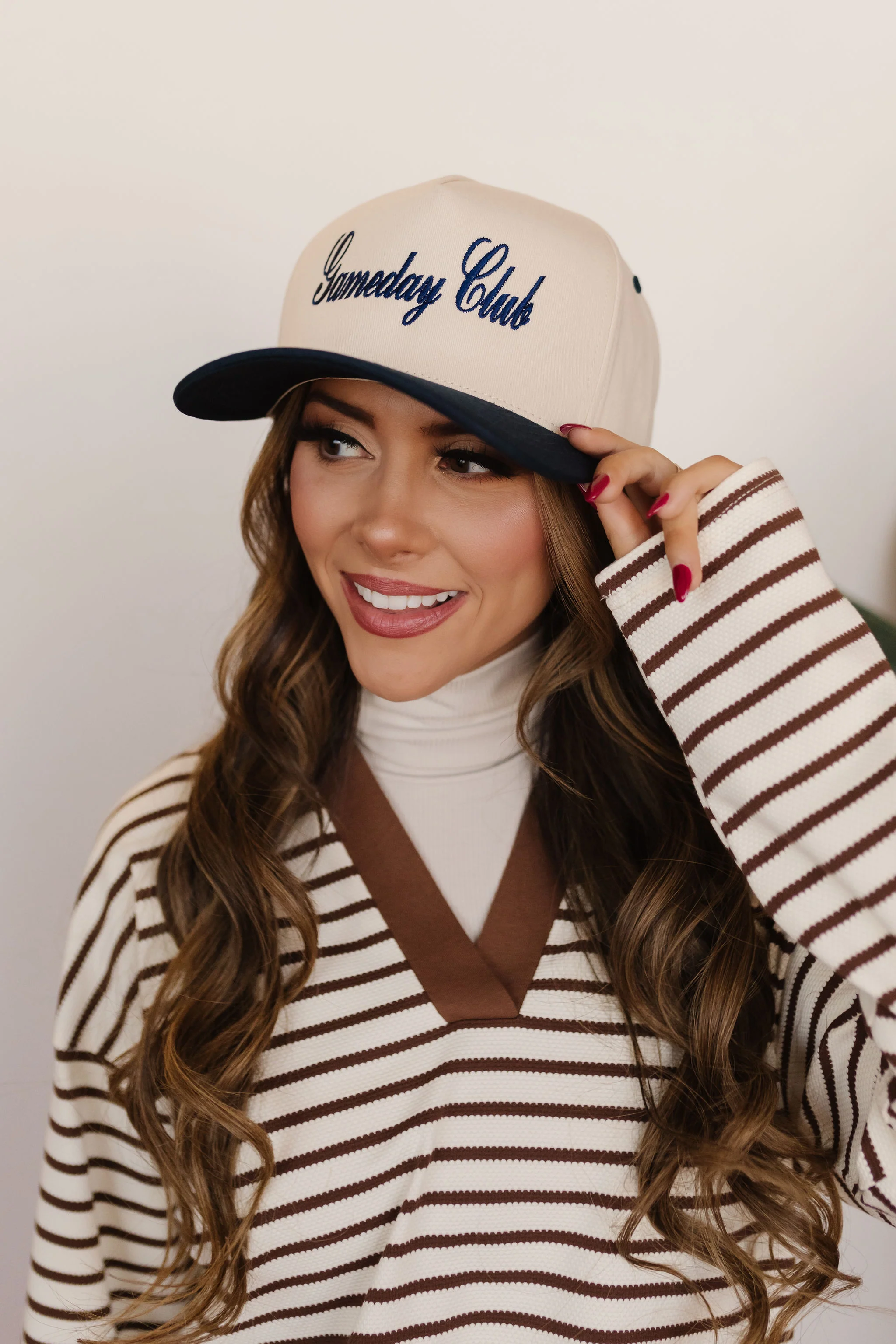 THE GAMEDAY CLUB TWO TONE BASEBALL CAP - Image 6