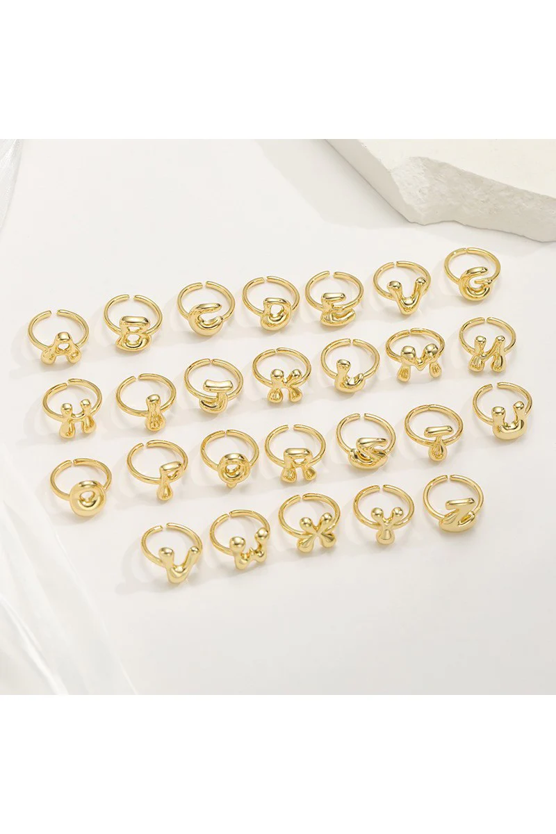 THE INITIAL RINGS IN GOLD - Image 2