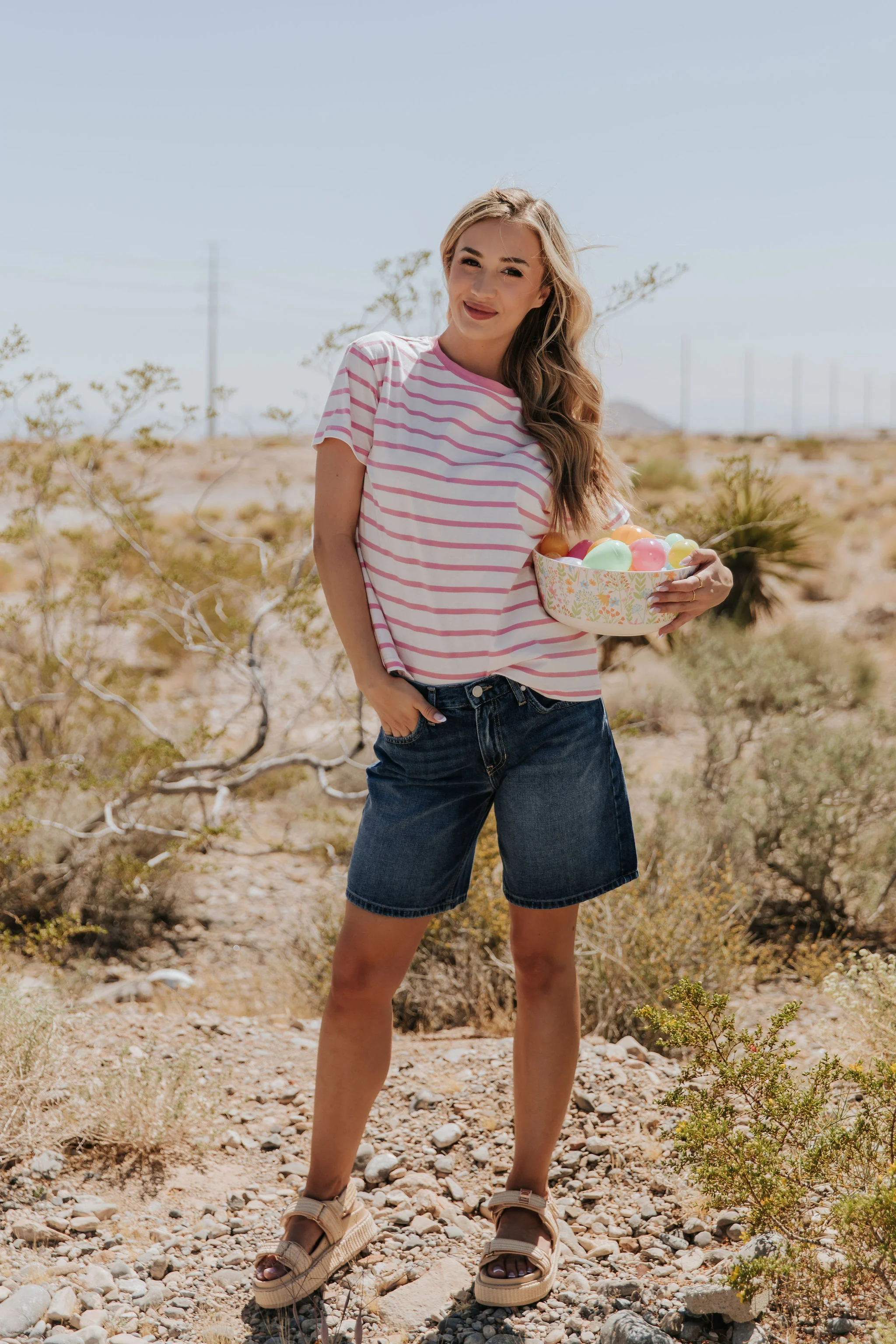 THE JBD JORT IN MEDIUM DENIM - Image 10