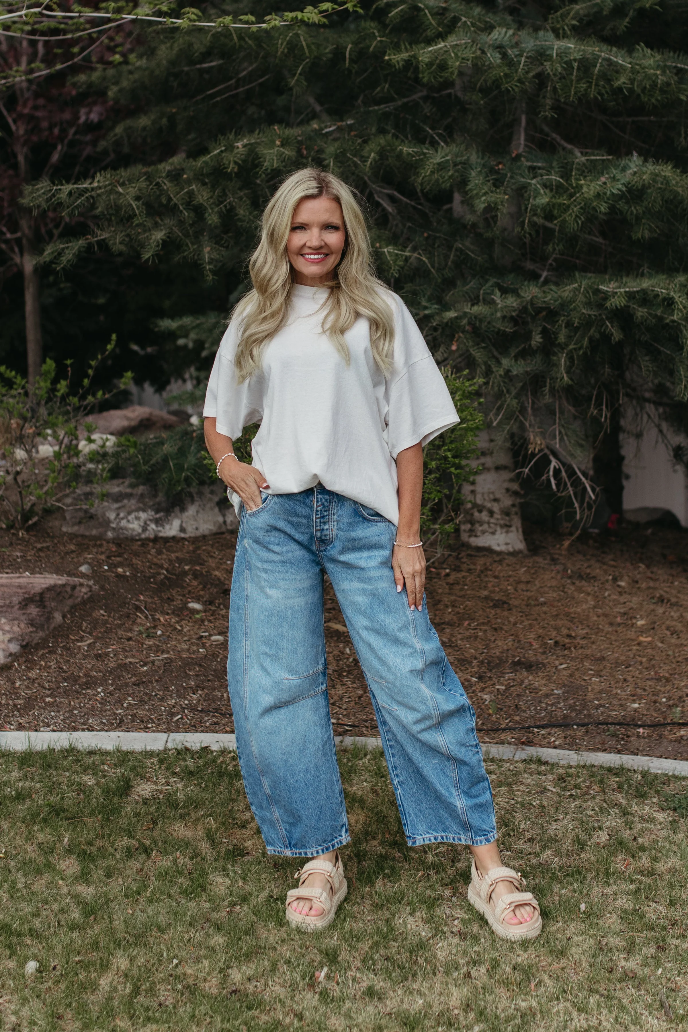 THE JOURNI OVERSIZED SHORT SLEEVE SHIRT IN OFF WHITE