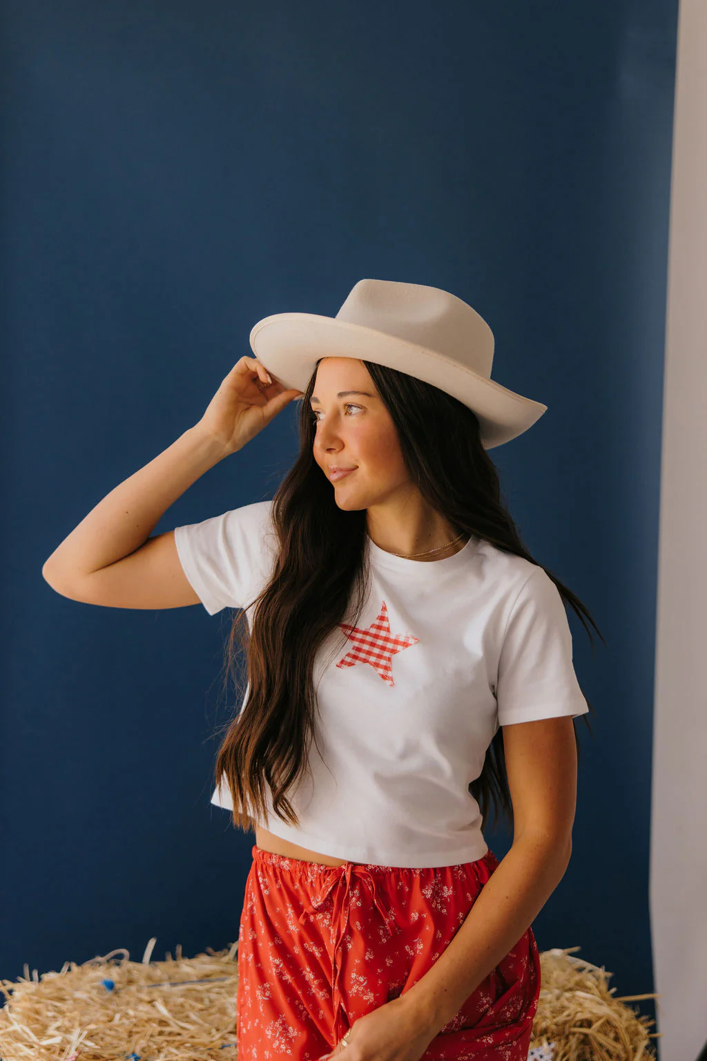 THE KAI STAR TEE IN IVORY - Image 3