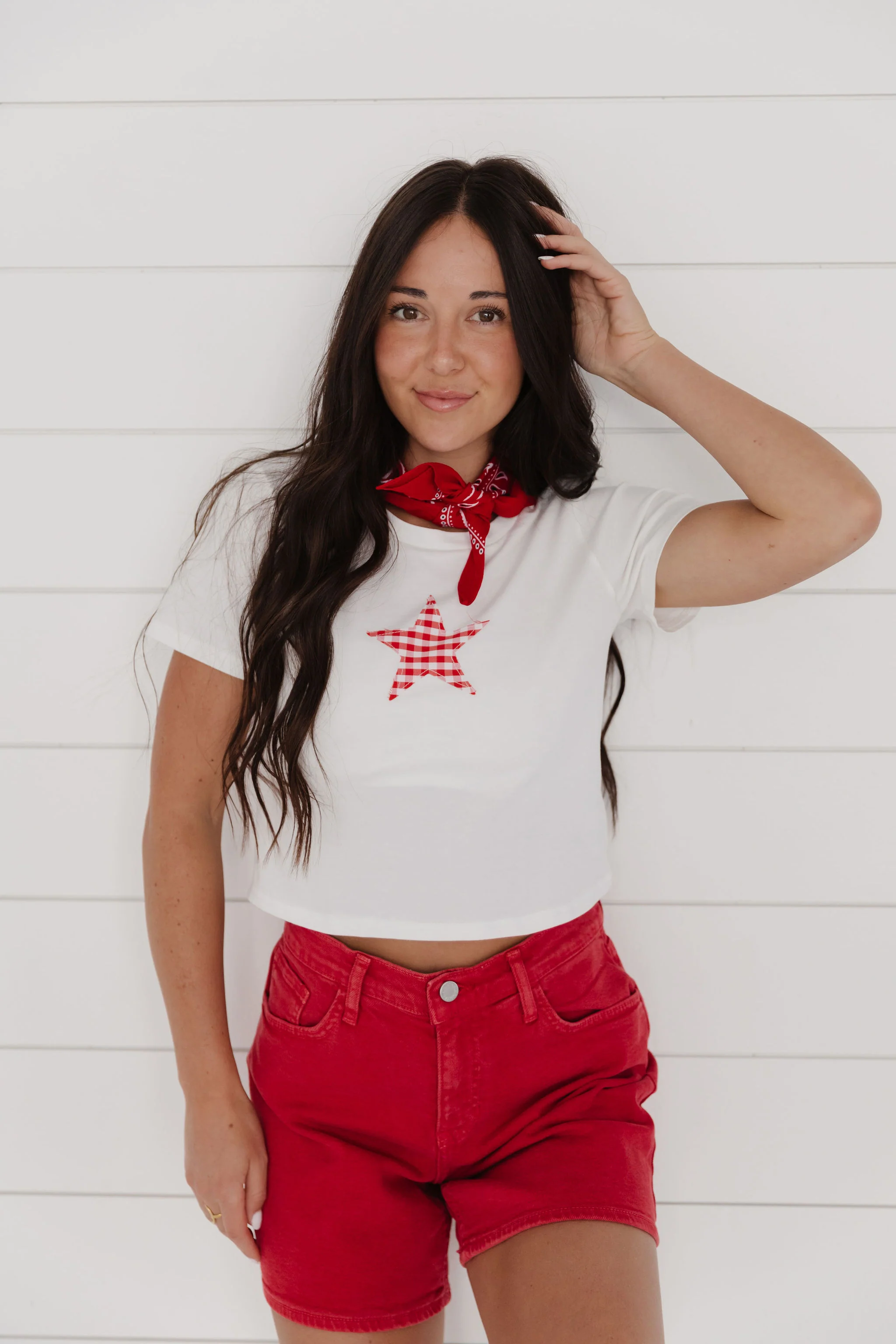 THE KAI STAR TEE IN IVORY - Image 4
