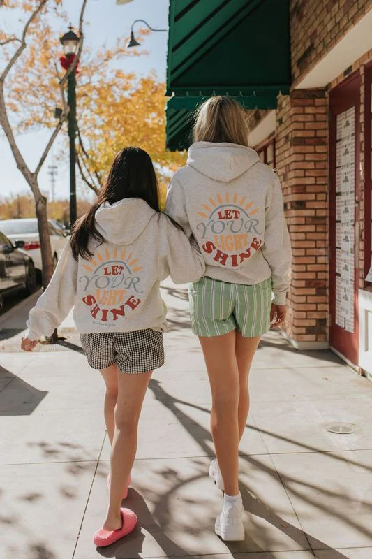 THE LET YOUR LIGHT SHINE HOODIE BY PINK DESERT - Image 8