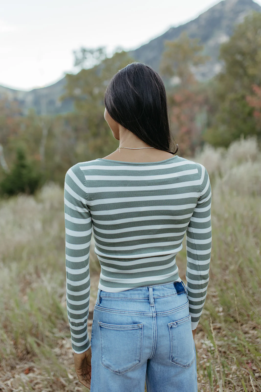 THE MEGAN MIDRISE RAW HEM JEANS - Image 10
