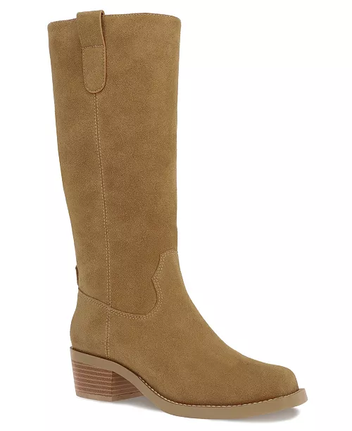 THE MIA DUSTON BOOT IN TAN SUEDE - Image 2