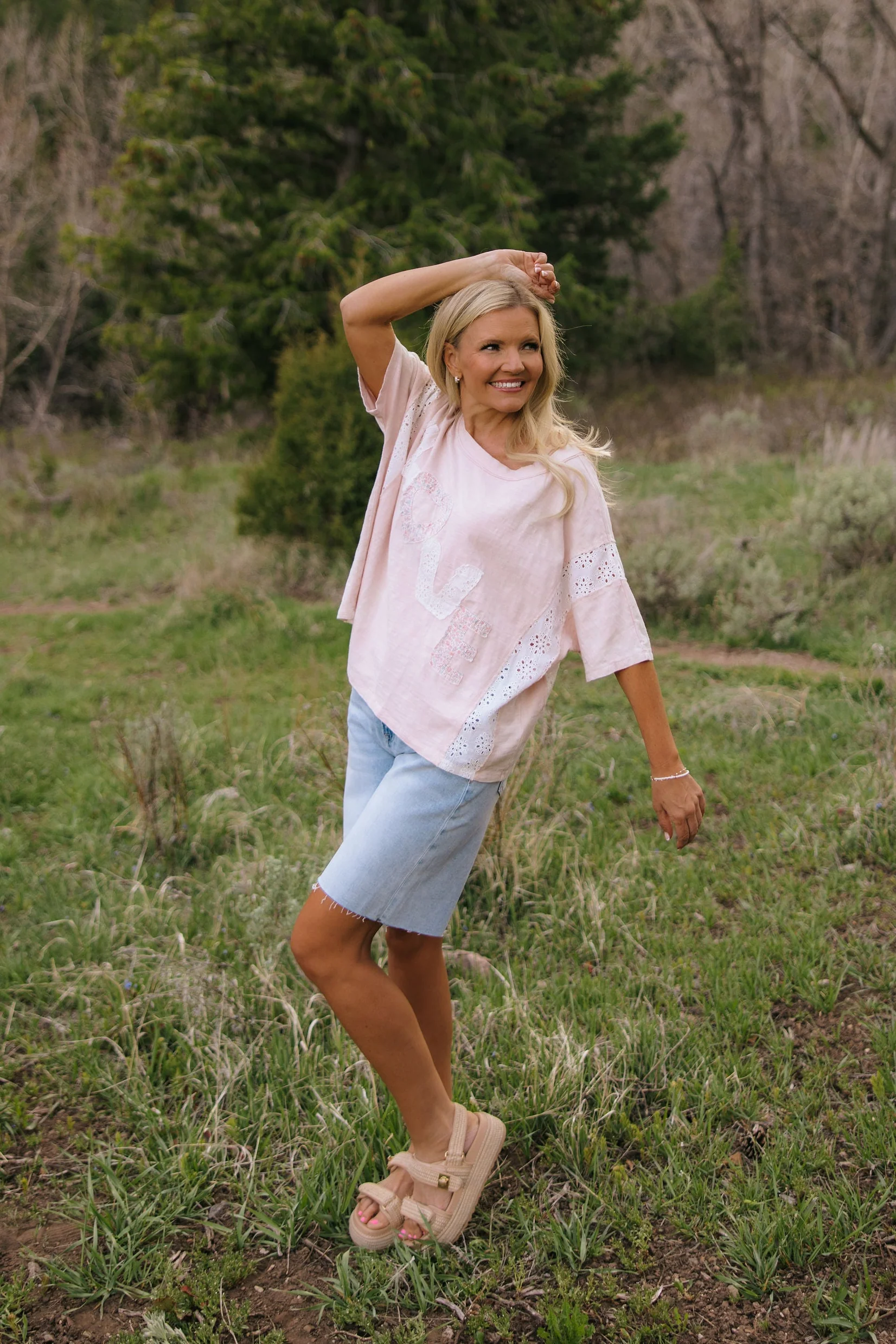 THE NIKKI LOVE PATCHWORK TEE - Image 3