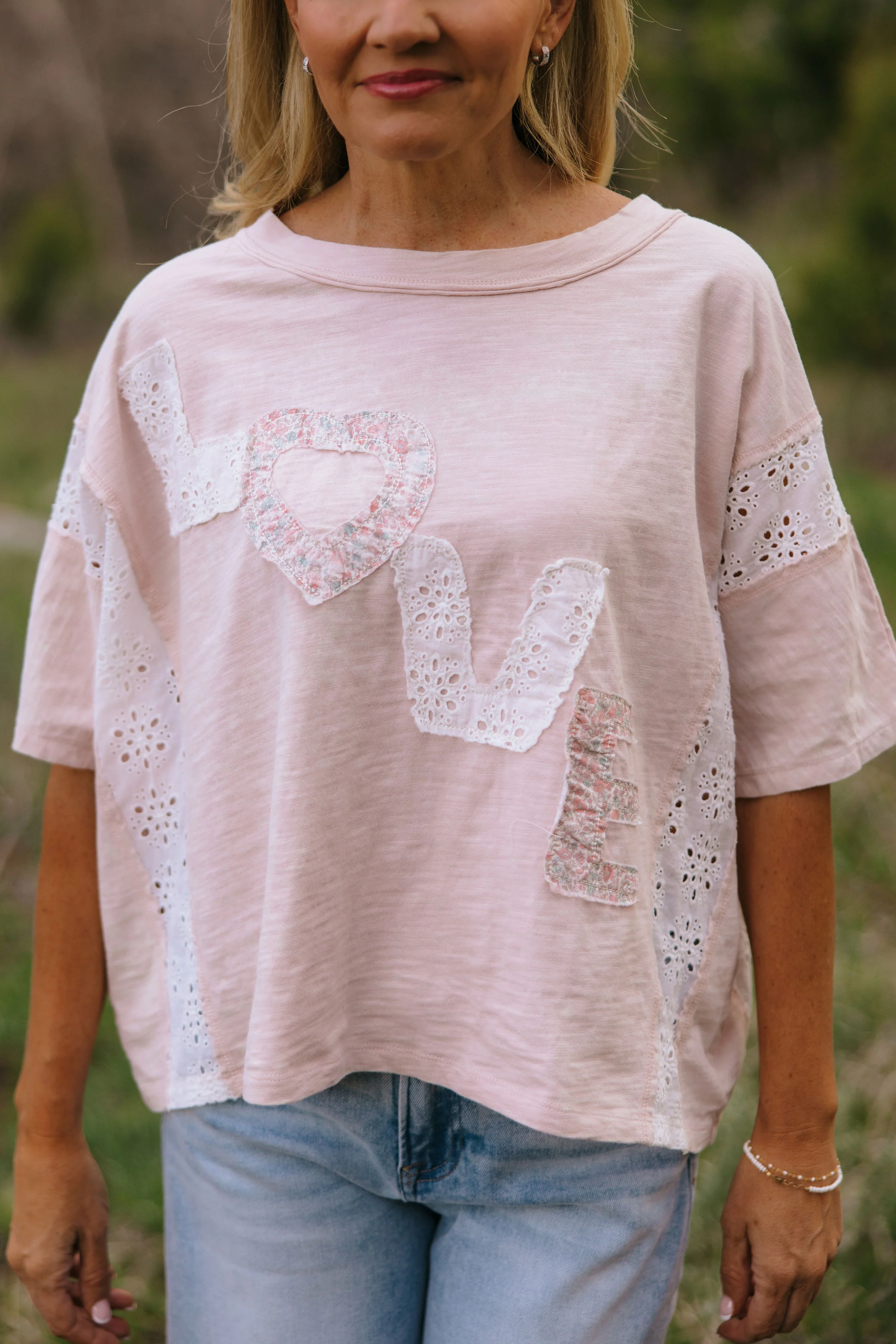 THE NIKKI LOVE PATCHWORK TEE - Image 4