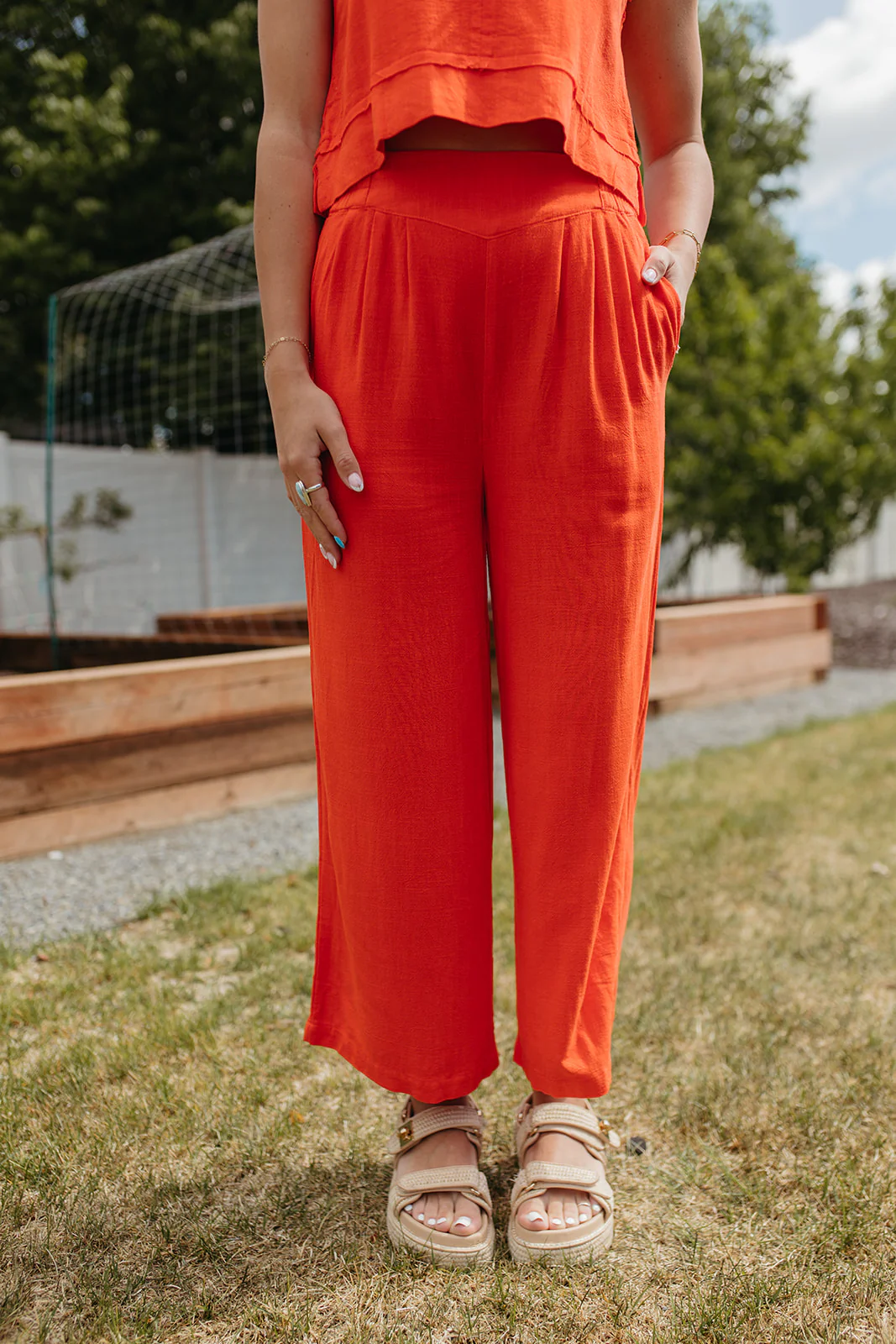THE RAELYNN WOVEN LINEN SET - Image 5