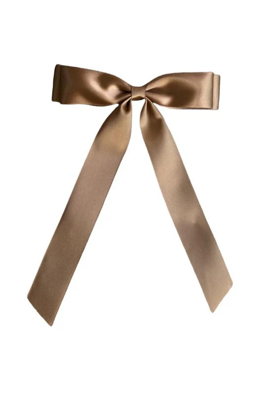 THE RIBBON BOW HAIR CLIP - 4 COLORS - Image 6