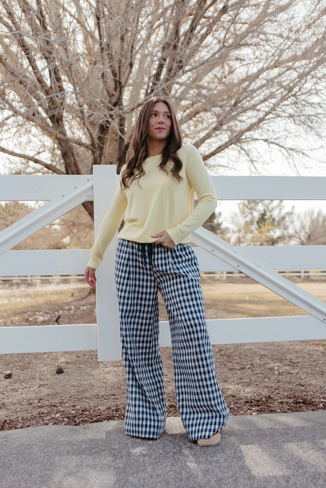 THE ROSALIE SOFT KNIT PULLOVER IN YELLOW - Image 6