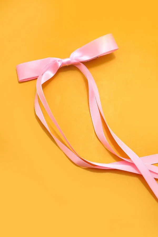 THE SATIN BOW HAIR CLIP (4 COLORS) - Image 3